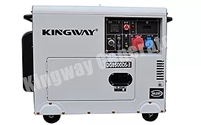 5 Container Silent 8KVA Portable Diesel Generator